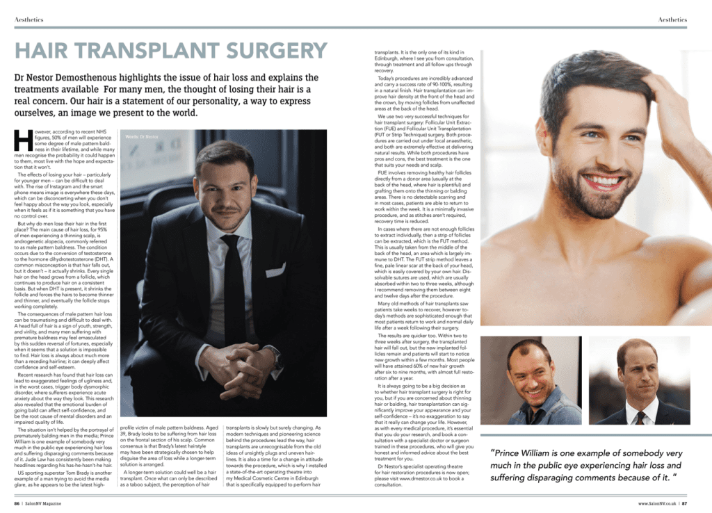 Hair Transplant Surgery